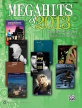 Megahits of 2013 piano sheet music cover